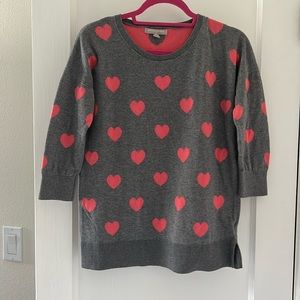 Banana Republic Heart Sweater